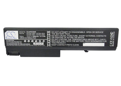 10.8V, 4400mAh, Li-ion Battery fits Hp, Compaq 6500b, Compaq 6530b, 47.52Wh