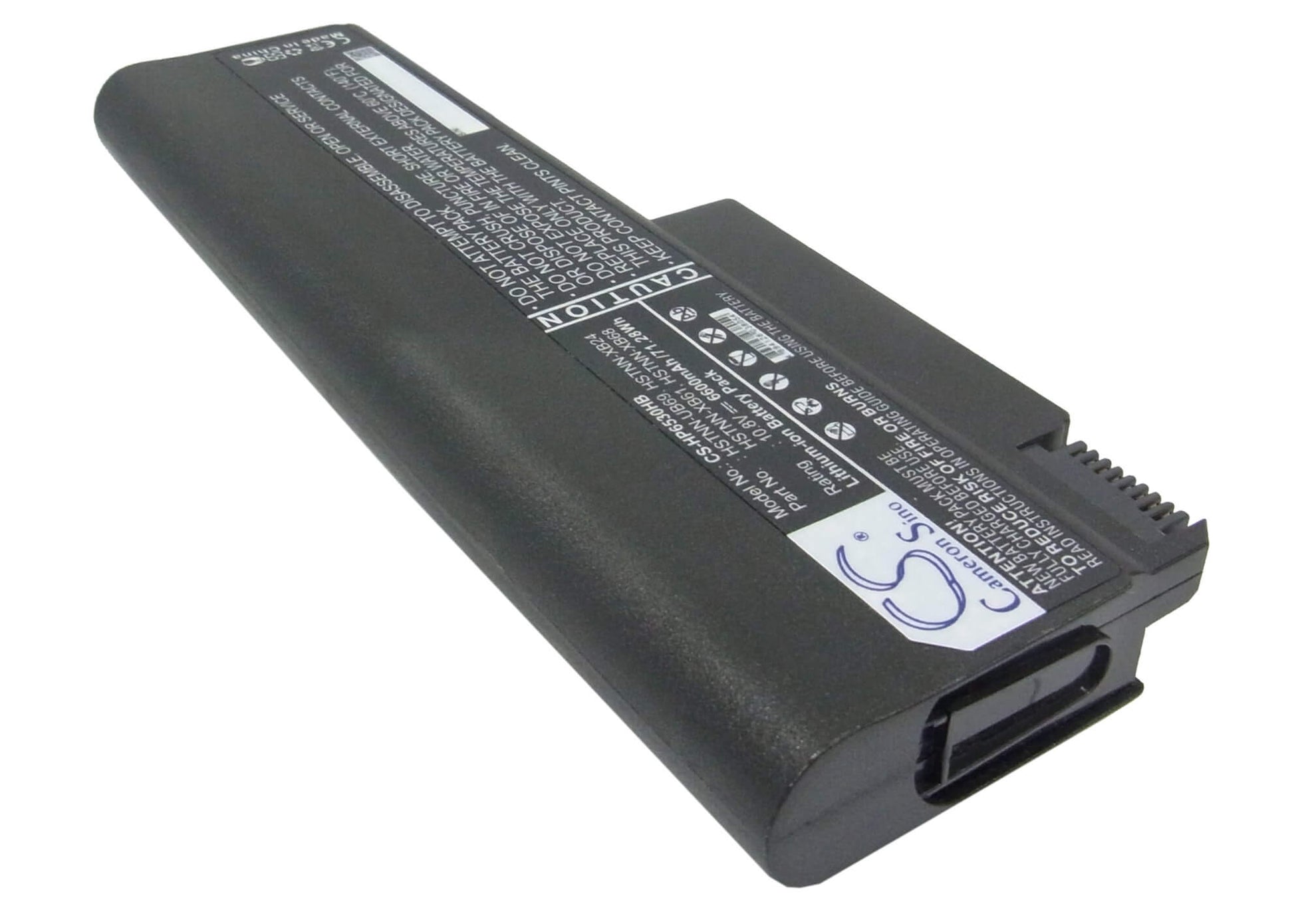 10.8V, 6600mAh, Li-ion Battery fits Hp, Compaq 6500b, Compaq 6530b, 71.28Wh