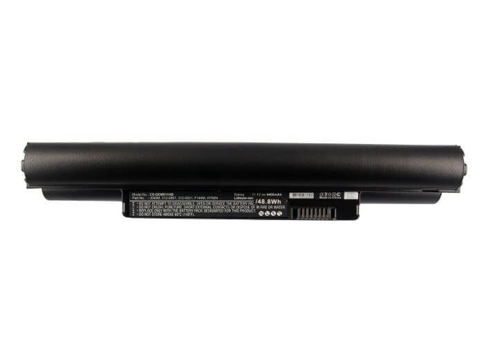 11.1V, 4400mAh, Li-ion Battery fits Dell, Inspiron 11z, Inspiron Mini 10, 48.84Wh