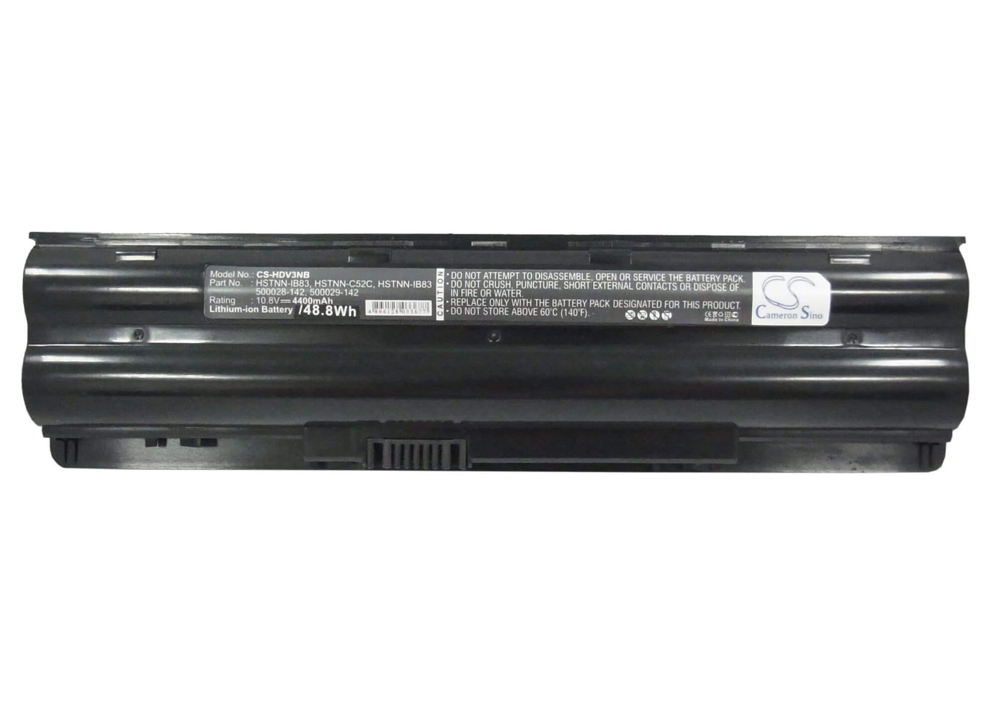 10.8V, 4400mAh, Li-ion Battery fits Hp, Pavilion Dv3-1000, Pavilion Dv3-1001tx, 47.52Wh