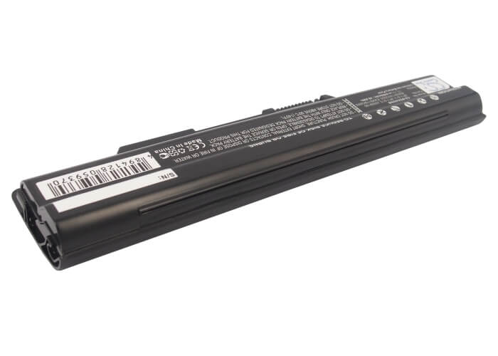 Black, 11.1V, 4400mAh, Li-ion Battery fits Medion, Akoya E6313, Akoya Mini E1311, 48.84Wh