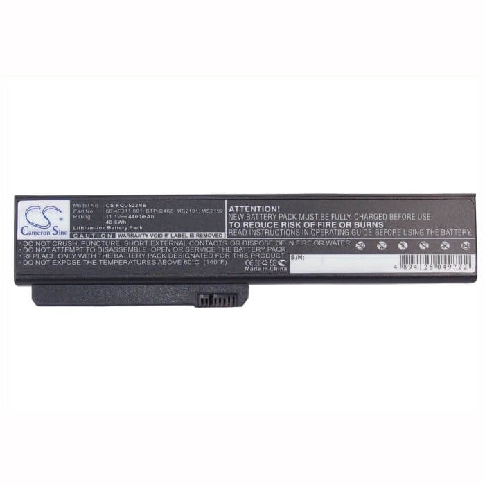 11.1V, 4400mAh, Li-ion Battery fits Hedy, Aw300, Aw301c, 48.84Wh