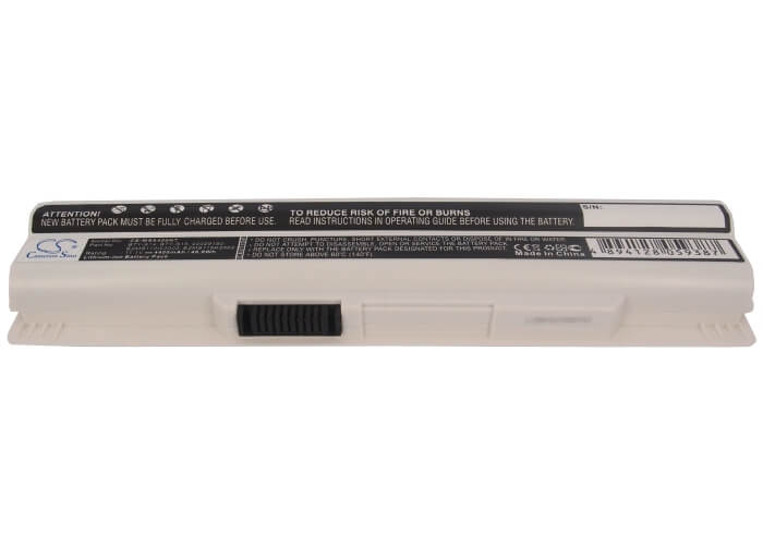 White, 11.1V, 4400mAh, Li-ion Battery fits Medion, Akoya E6313, Akoya Mini E1311, 48.84Wh