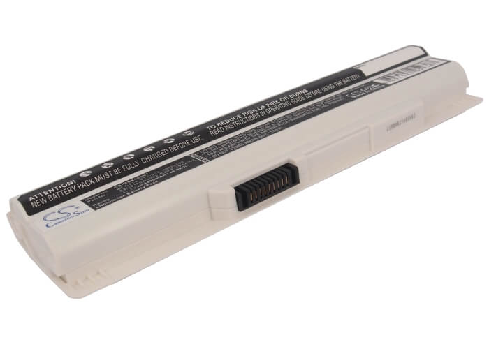 White, 11.1V, 4400mAh, Li-ion Battery fits Msi, Cr650, Cx650, 48.84Wh