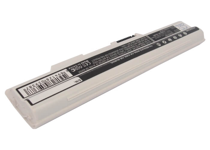 White, 11.1V, 4400mAh, Li-ion Battery fits Msi, Cr650, Cx650, 48.84Wh