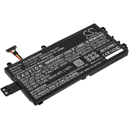 11.4V, 3600mAh, Li-Polymer Battery fits Asus, Q553u, Q553ub-bsi7t13, 41.04Wh
