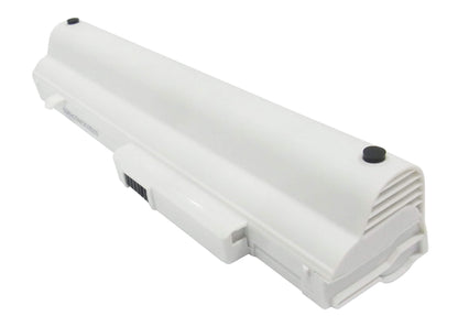 White, 11.1V, 6600mAh, Li-ion Battery fits Lg, X120, X120-g, 73.26Wh