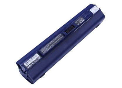 Blue, 11.1V, 6600mAh, Li-ion Battery fits Acer, Aspire One 531, Aspire One 751, 73.26Wh