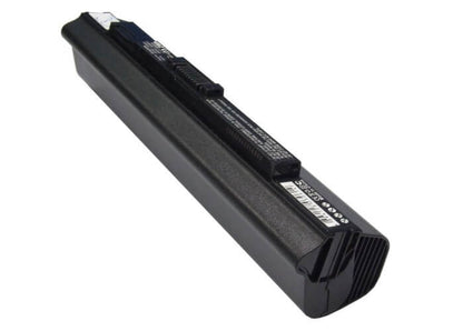 Black, 11.1V, 6600mAh, Li-ion Battery fits Acer, Aspire One 531, Aspire One 751, 73.26Wh