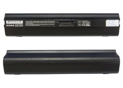 Black, 11.1V, 6600mAh, Li-ion Battery fits Acer, Aspire One 531, Aspire One 751, 73.26Wh