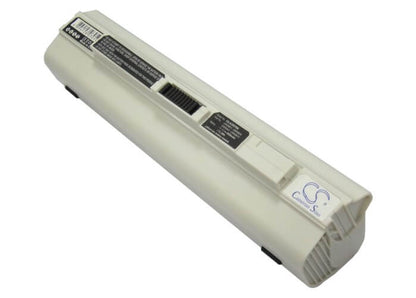 White, 11.1V, 6600mAh, Li-ion Battery fits Acer, Aspire One 531, Aspire One 751, 73.26Wh