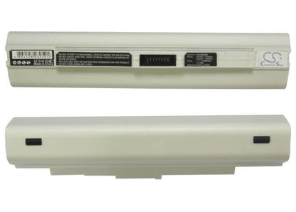 White, 11.1V, 6600mAh, Li-ion Battery fits Acer, Aspire One 531, Aspire One 751, 73.26Wh