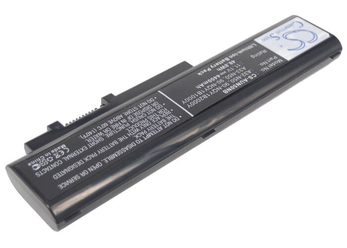 11.1V, 4400mAh, Li-ion Battery fits Asus, N50, N50a, 48.84Wh