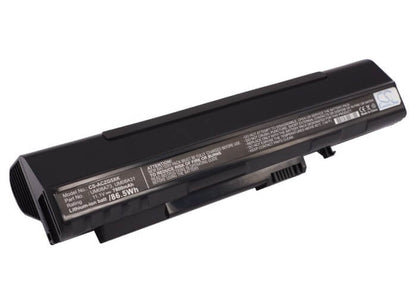 Black, 11.1V, 7800mAh, Li-ion Battery fits Gateway, Lt1000, Lt1001, 86.58Wh
