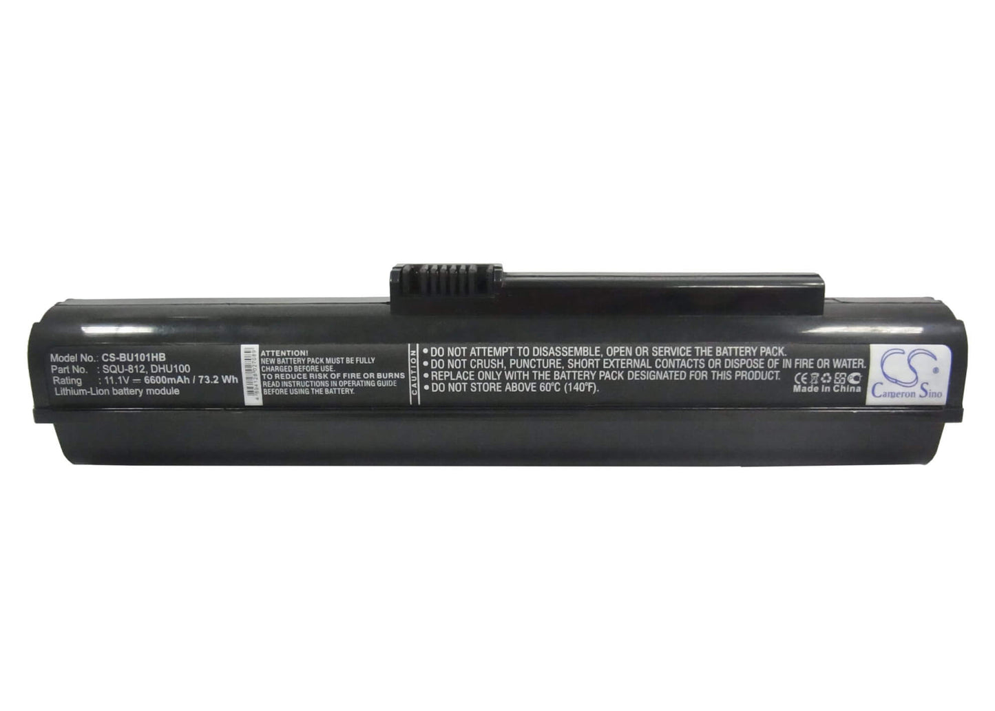 11.1V, 6600mAh, Li-ion Battery fits Benq, Joybook Lite U101, Joybook Lite U101-v01, 73.26Wh