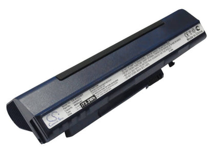 Blue, 11.1V, 6600mAh, Li-ion Battery fits Acer, Aspire One, Aspire One 531h, 73.26Wh