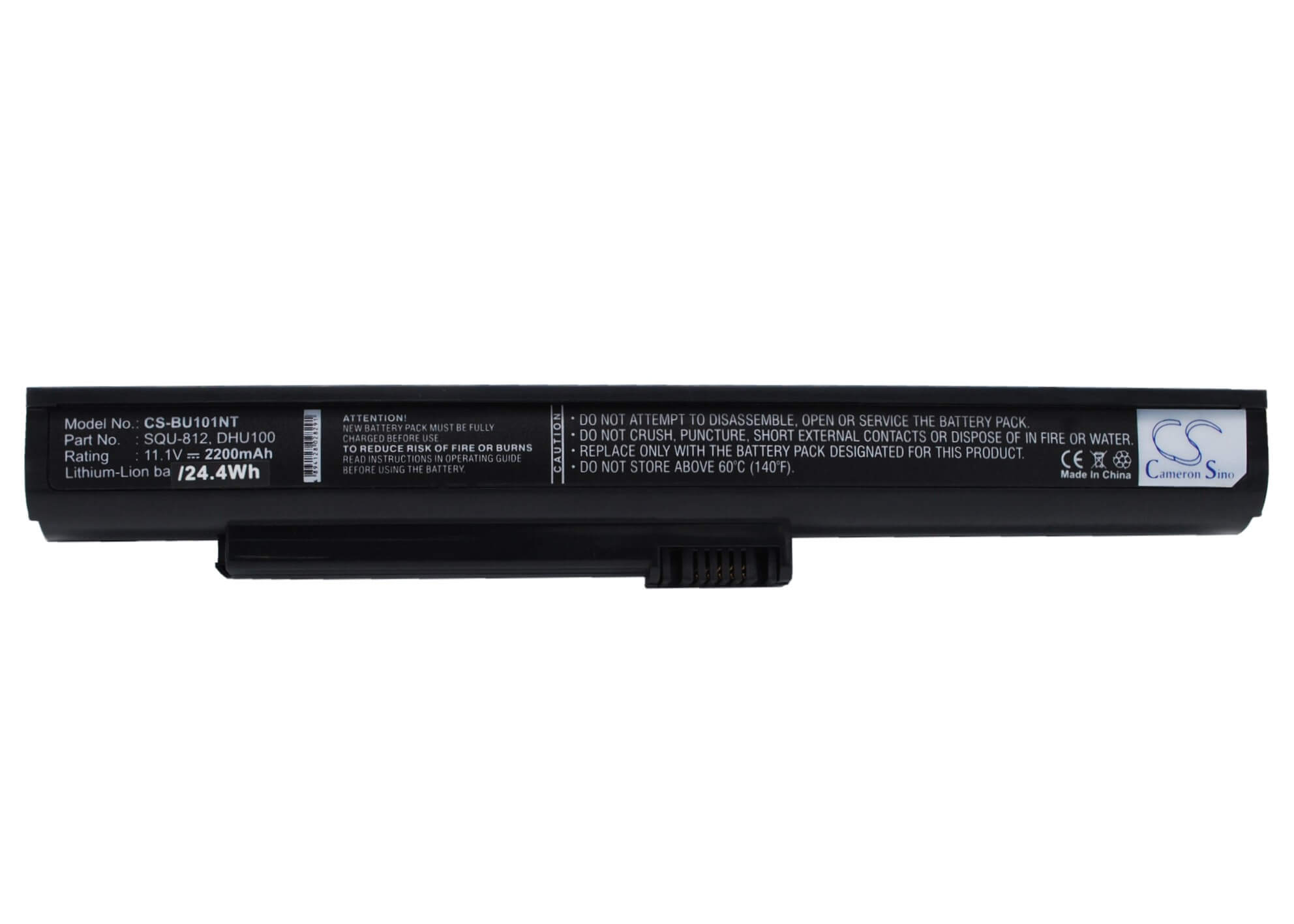 11.1V, 2200mAh, Li-ion Battery fits Benq, Joybook Lite U101, Joybook Lite U101-v01, 24.42Wh
