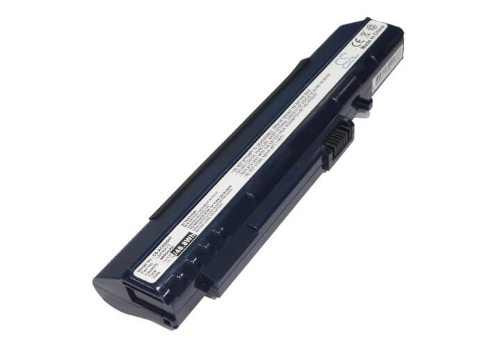 Blue, 11.1V, 4400mAh, Li-ion Battery fits Acer, Aspire One, Aspire One 531h, 48.84Wh