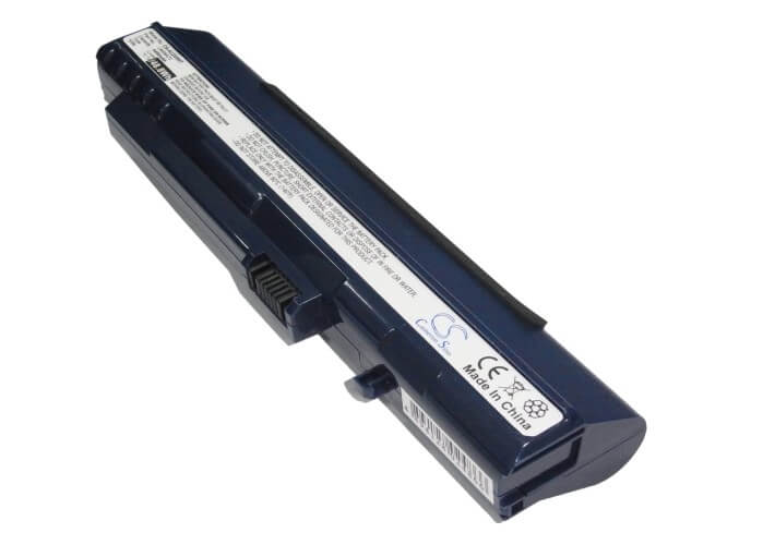 Blue, 11.1V, 4400mAh, Li-ion Battery fits Gateway, Lt1000, Lt1001, 48.84Wh