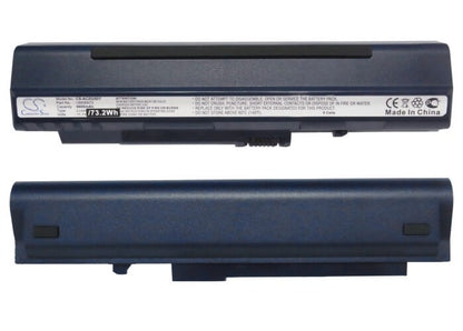 Blue, 11.1V, 4400mAh, Li-ion Battery fits Gateway, Lt1000, Lt1001, 48.84Wh