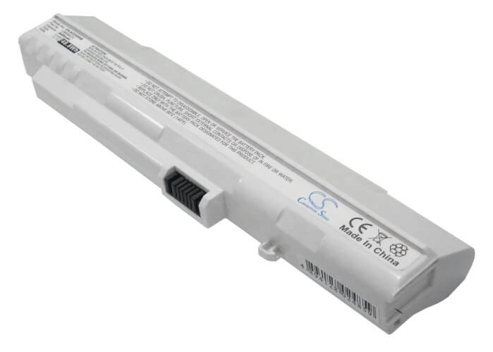 White, 11.1V, 4400mAh, Li-ion Battery fits Acer, Aspire One, Aspire One 531h, 48.84Wh