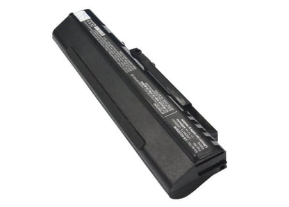 Black, 11.1V, 4400mAh, Li-ion Battery fits Acer, Aspire One, Aspire One 531h, 48.84Wh