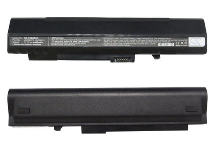Black, 11.1V, 4400mAh, Li-ion Battery fits Gateway, Lt1000, Lt1001, 48.84Wh