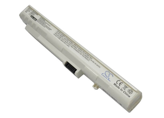 White, 11.1V, 2200mAh, Li-ion Battery fits Acer, Aspire One, Aspire One 531h, 24.42Wh