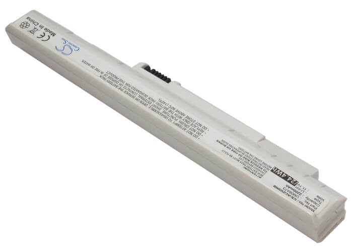 White, 11.1V, 2200mAh, Li-ion Battery fits Acer, Aspire One, Aspire One 531h, 24.42Wh