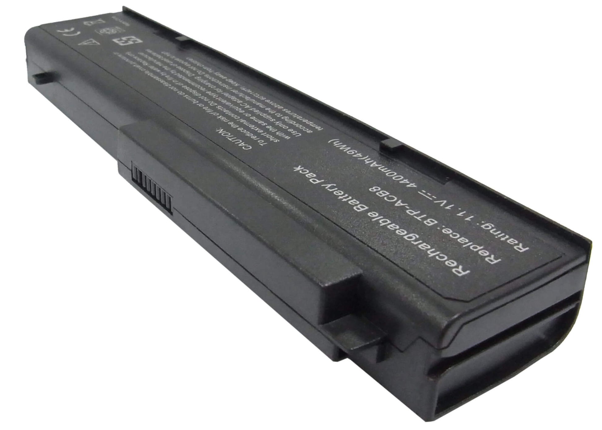 10.8V, 4400mAh, Li-ion Battery fits Fujitsu, Amilo A1650, Amilo A1650g, 47.52Wh