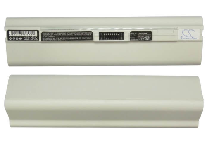 White, 11.1V, 8800mAh, Li-ion Battery fits Acer, Aspire One 531, Aspire One 751, 97.68Wh