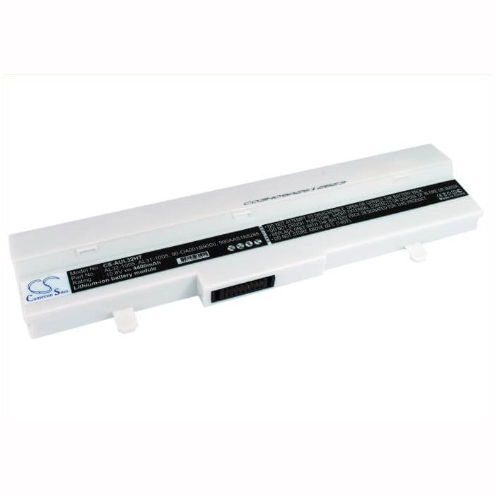 Ivory, 10.8V, 4400mAh, Li-ion Battery fits Asus, Eee Pc 1001ha, Eee Pc 1005, 47.52Wh