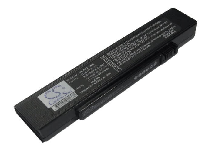 11.1V, 4400mAh, Li-ion Battery fits Acer, Travelmate C200, Travelmate C203etci, 48.84Wh