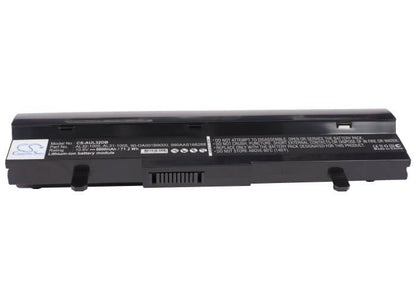 Black, 10.8V, 6600mAh, Li-ion Battery fits Asus, Eee Pc 1001ha, Eee Pc 1005, 71.28Wh