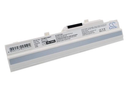 White, 11.1V, 4400mAh, Li-ion Battery fits Lg, X110, 48.84Wh