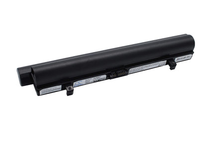 Black, 11.1V, 5200mAh, Li-ion Battery fits Lenovo, Ideapad S10, Ideapad S10 20015, 57.72Wh