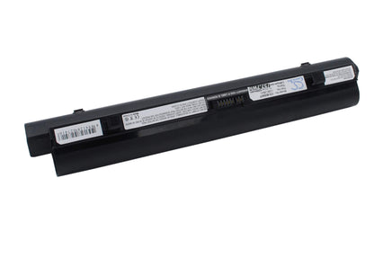 Black, 11.1V, 5200mAh, Li-ion Battery fits Lenovo, Ideapad S10, Ideapad S10 20015, 57.72Wh