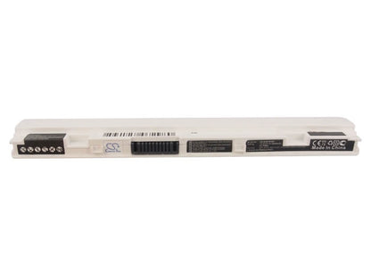 White, 10.8V, 2200mAh, Li-ion Battery fits Asus, Eee Pc X101, Eee Pc X101c, 23.76Wh