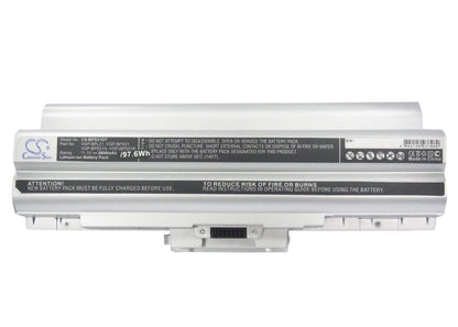 Silver, 11.1V, 8800mAh, Li-ion Battery fits Sony, Aio Vpcf11jfx/b Vaio Vpcf11m1e, Pcg-81311l, 97.68Wh