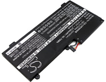 11.4V, 3750mAh, Li-ion Battery fits Lenovo, Thinkpad E560p, Thinkpad S5, 42.75Wh