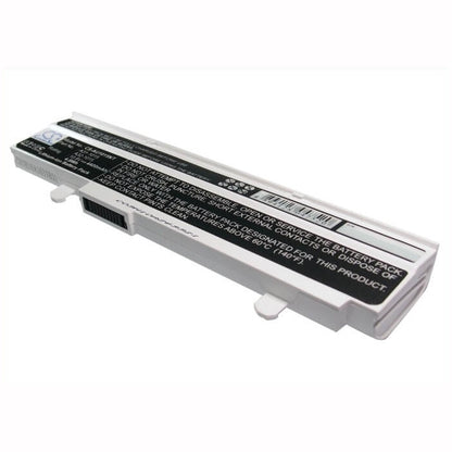 White, 10.8V, 4400mAh, Li-ion Battery fits Asus, Eee Pc 1015, Eee Pc 1015b, 47.52Wh