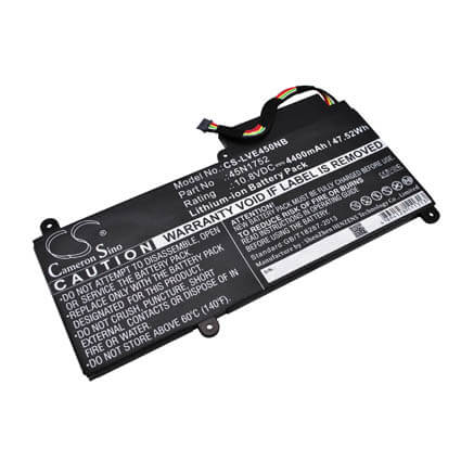 10.8V, 4400mAh, Li-ion Battery fits Lenovo, Thinkpad E450, Thinkpad E450 20dc003wus, 47.52Wh