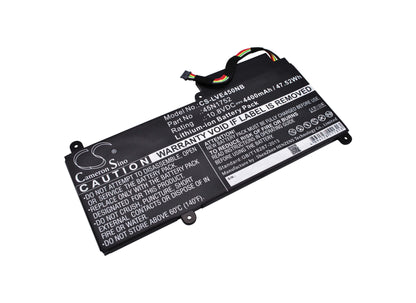 10.8V, 4400mAh, Li-ion Battery fits Lenovo, Thinkpad E450, Thinkpad E450 20dc003wus, 47.52Wh