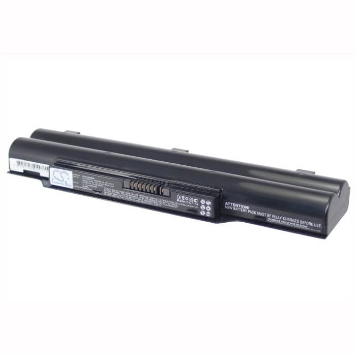 11.1V, 4400mAh, Li-ion Battery fits Fujitsu, Lifebook A530, Lifebook A531, 48.84Wh
