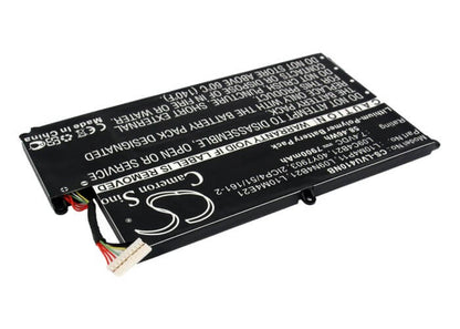 7.4V, 7900mAh, Li-Polymer Battery fits Lenovo, Ideapad U40-ifi, Ideapad U410, 58.46Wh