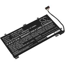 11.4V, 3600mAh, Li-Polymer Battery fits Huawei, Matebook 13, Matebook 13 I7, 41.04Wh