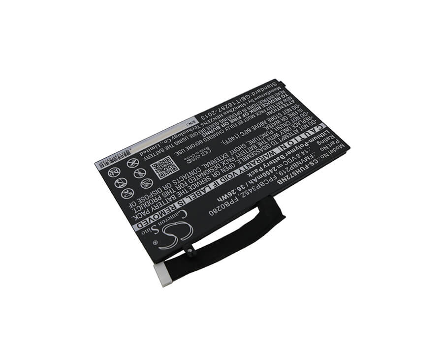 14.8V, 2450mAh, Li-Polymer Battery fits Fujitsu, Lifebook Uh572, 36.26Wh
