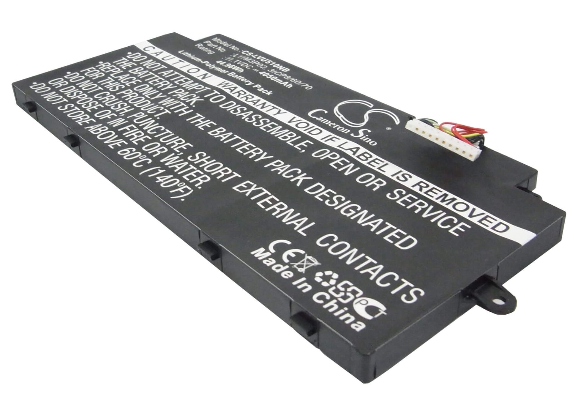 11.1V, 4050mAh, Li-Polymer Battery fits Lenovo, Ideapad U31 Touch, Ideapad U510, 44.955Wh