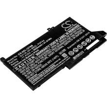 11.4V, 3650mAh, Li-ion Battery fits Dell, 451-bbzl, Latitude 12 (7280-k8x0t), 41.61Wh
