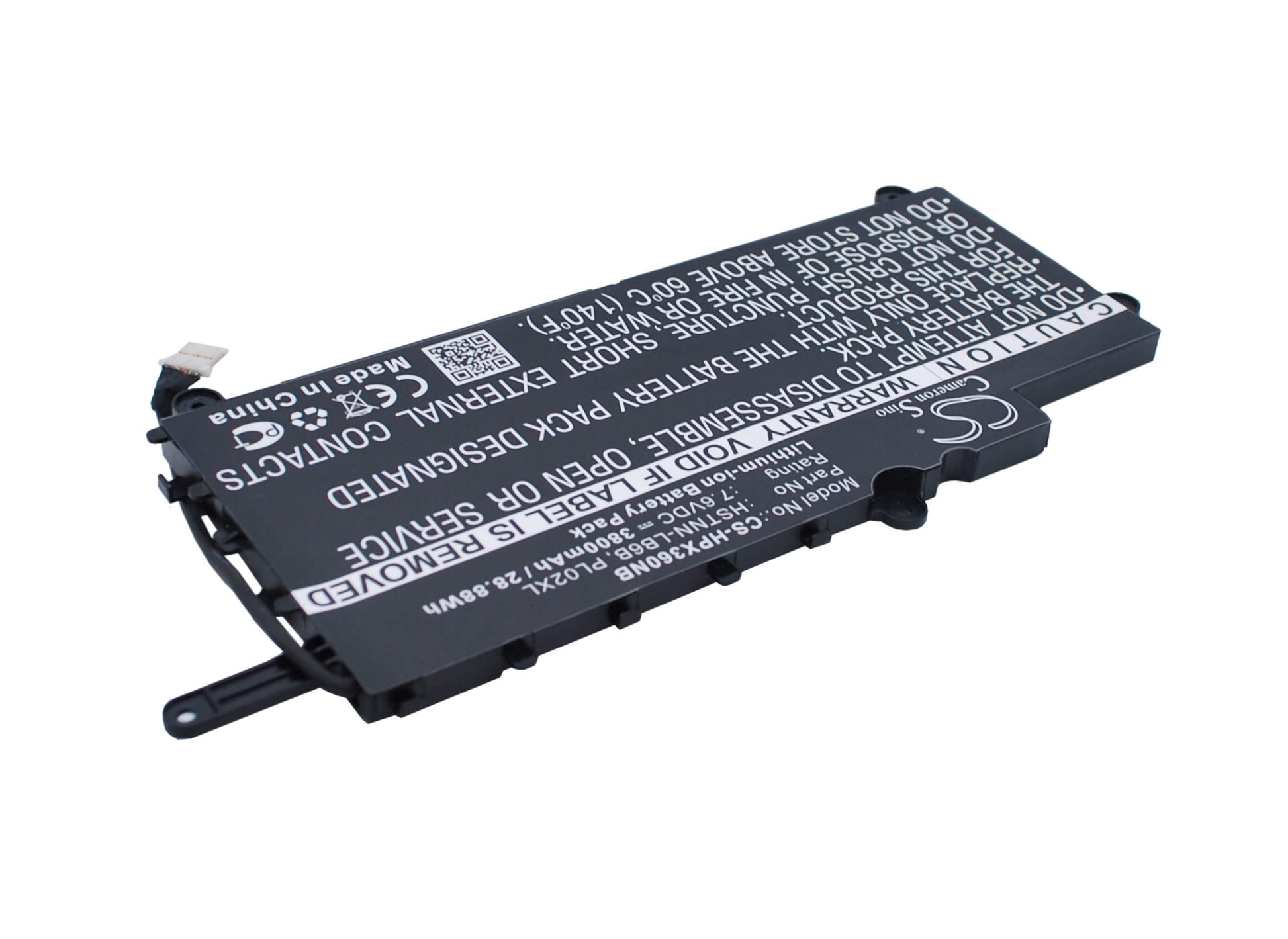 7.6V, 3800mAh, Li-ion Battery fits Hp, Envy 14-u005tx(j6m91pa), Pavilion 11 X360, 28.88Wh